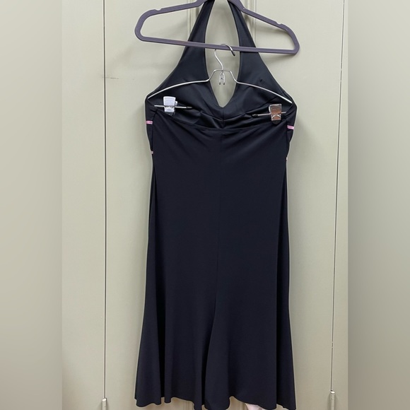 AGB DRESS BLACK BACKLESS DRESS - Picture 2 of 3